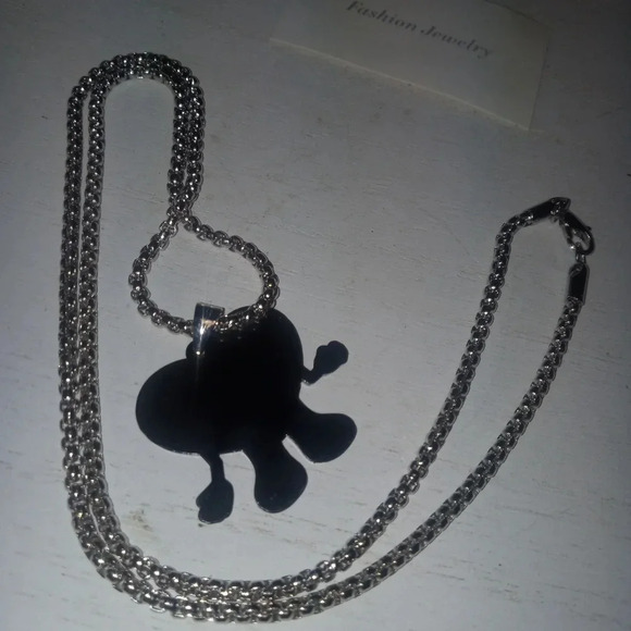 Silver tone necklace‎ - Picture 2 of 3